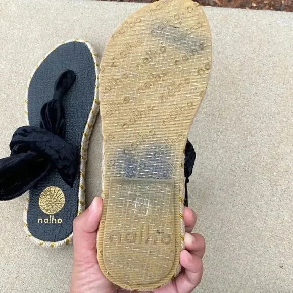 Nalho Ganika Velvet Sandals  - Picture 6 of 9